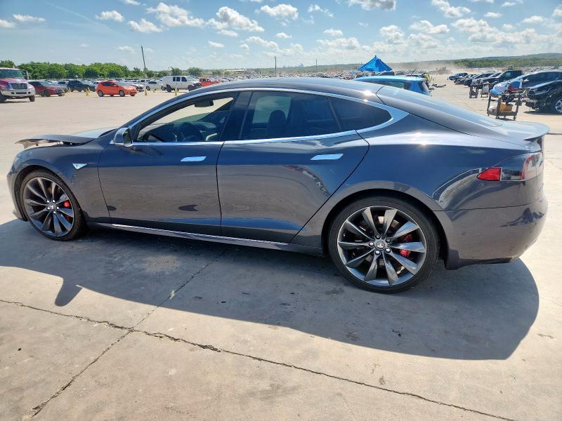 5YJSA1E40GF145137 - 2016 TESLA MODEL S Boz foto 2