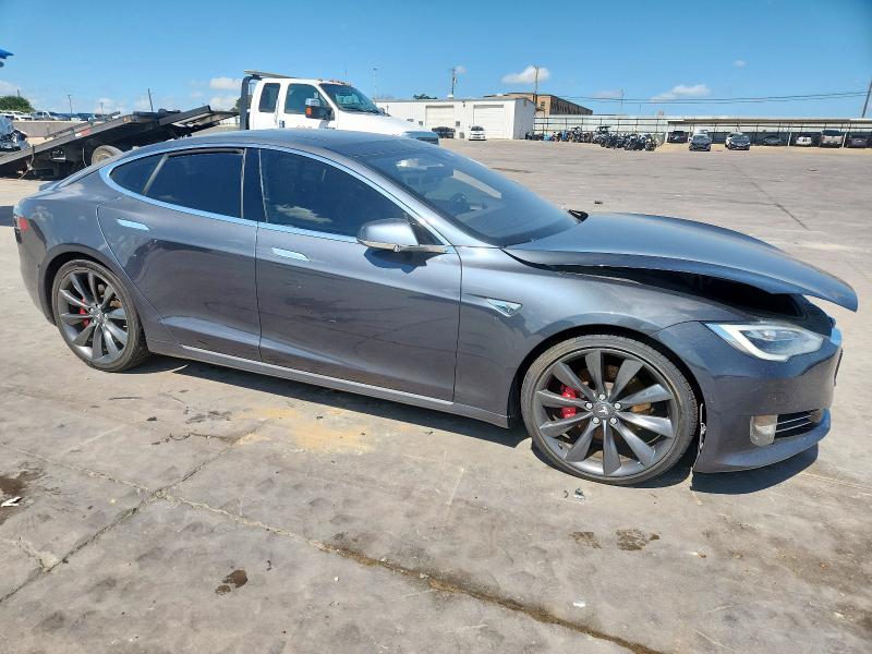 5YJSA1E40GF145137 - 2016 TESLA MODEL S Boz foto 4
