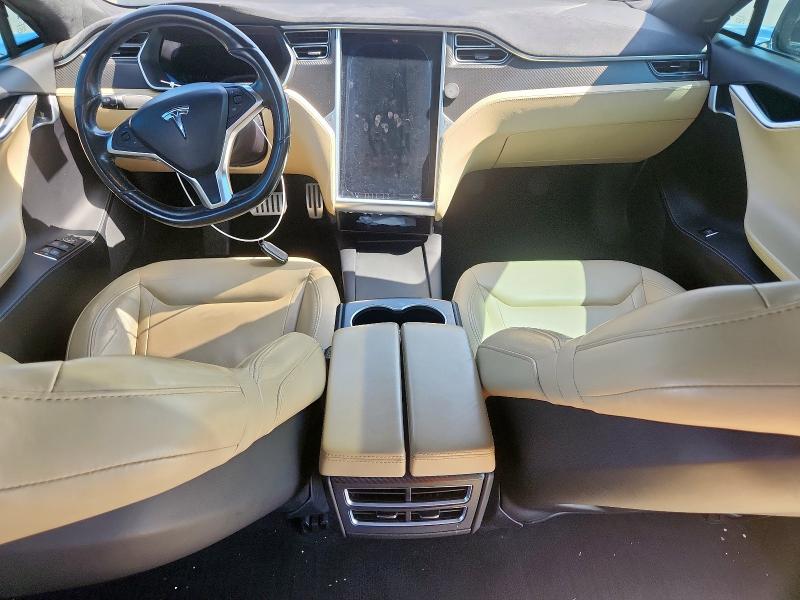 5YJSA1E40GF145137 - 2016 TESLA MODEL S Boz foto 8