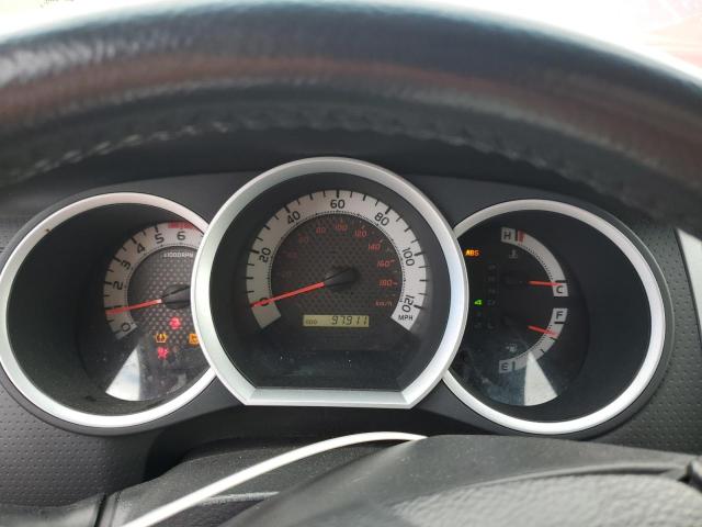 3TMLU4EN5BM078965 - 2011 TOYOTA TACOMA DOUBLE CAB 红色 照片 9