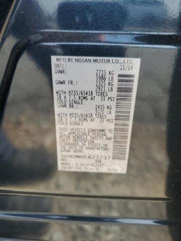 5N1AR2MMXFC625737 - 2015 NISSAN PATHFINDER S BLUE photo 13