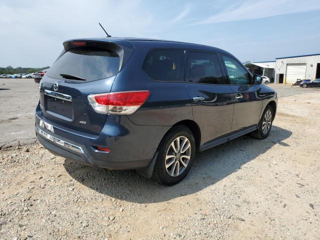 5N1AR2MMXFC625737 - 2015 NISSAN PATHFINDER S BLUE photo 3
