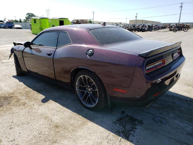 2C3CDZFJ7LH156840 - 2020 DODGE CHALLENGER R/T SCAT PACK PURPLE photo 2