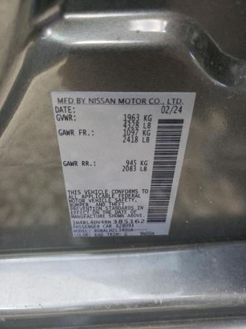 1N4BL4DV4RN385162 - 2024 NISSAN ALTIMA SV GRAY photo 12