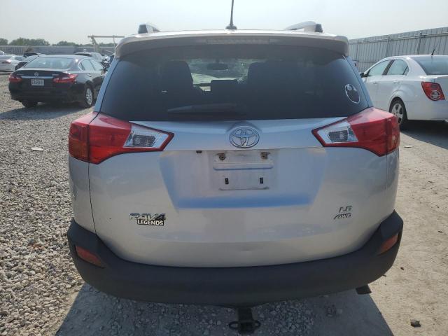 JTMBFREV9ED049312 - 2014 TOYOTA RAV4 LE SILVER photo 6