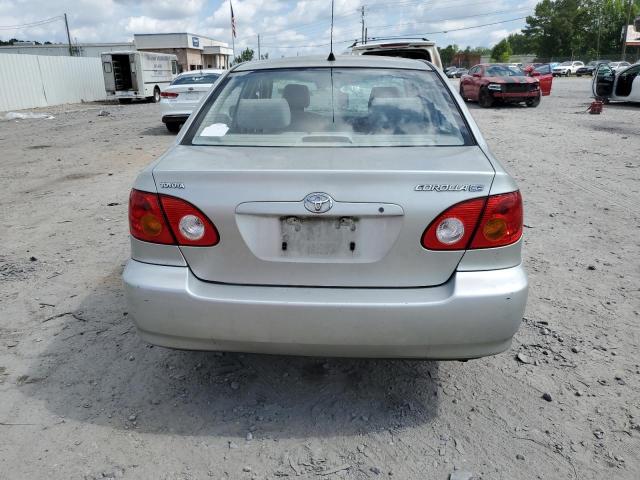 JTDBR32EX30025842 - 2003 TOYOTA COROLLA CE SILVER photo 6