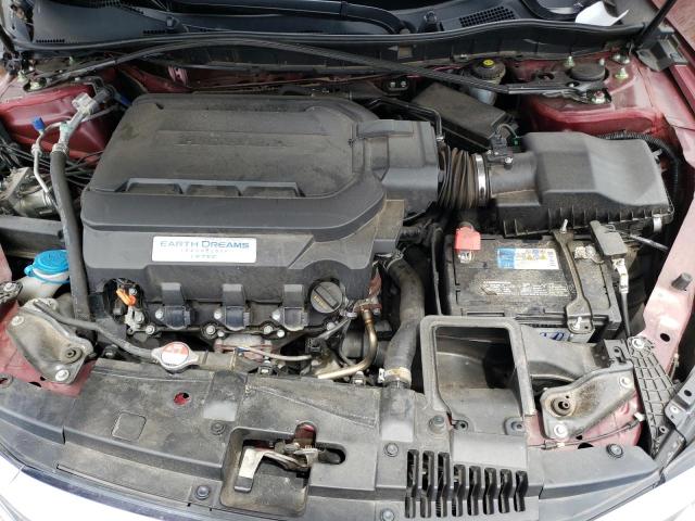 1HGCR3F85HA044049 - 2017 HONDA ACCORD EXL BURGUNDY photo 11