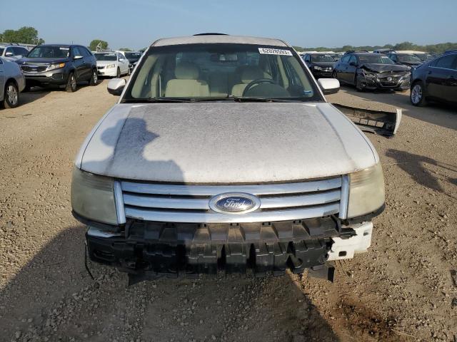 1FAHP24W78G133467 - 2008 FORD TAURUS SEL WHITE photo 5