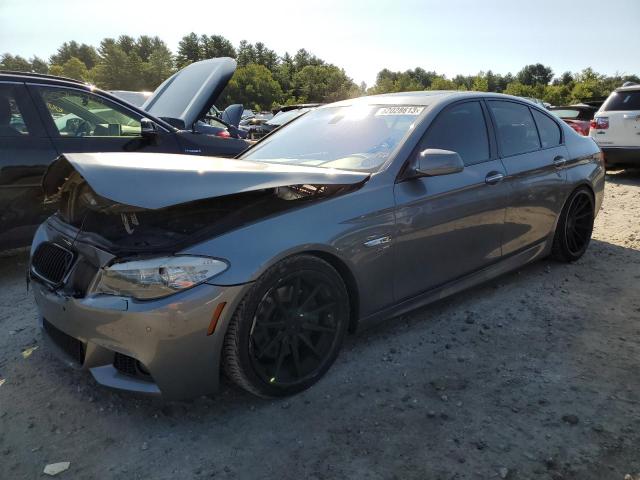 WBAFU9C55CC787019 - 2012 BMW 550 XI GRAY photo 1