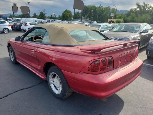 1FALP4443VF128773 - 1997 FORD MUSTANG RED photo 3