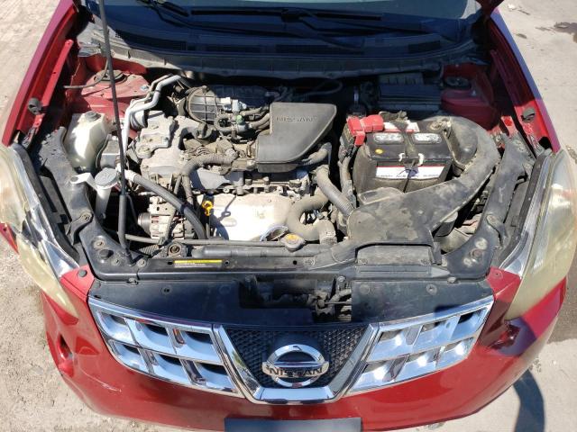 JN8AS5MVXFW763378 - 2015 NISSAN ROGUE SELE S RED photo 12