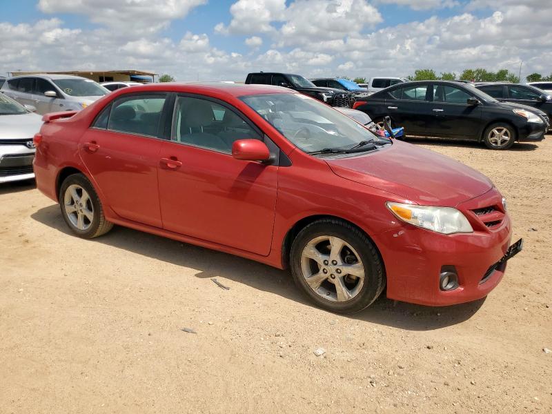 5YFBU4EE2CP045752 - 2012 TOYOTA COROLLA BASE წითელი ფოტო 4