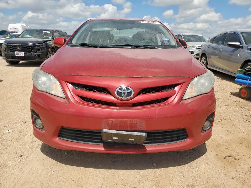 5YFBU4EE2CP045752 - 2012 TOYOTA COROLLA BASE წითელი ფოტო 5