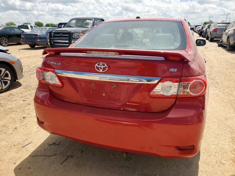 5YFBU4EE2CP045752 - 2012 TOYOTA COROLLA BASE წითელი ფოტო 6