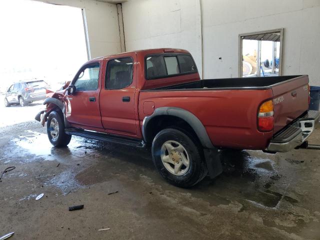 5TEGN92N62Z883599 - 2002 TOYOTA TACOMA DOUBLE CAB PRERUNNER RED photo 2