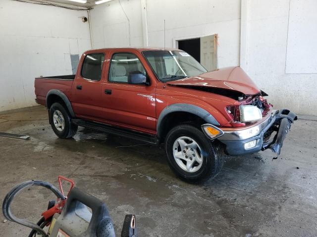 5TEGN92N62Z883599 - 2002 TOYOTA TACOMA DOUBLE CAB PRERUNNER RED photo 4