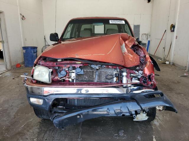5TEGN92N62Z883599 - 2002 TOYOTA TACOMA DOUBLE CAB PRERUNNER RED photo 5