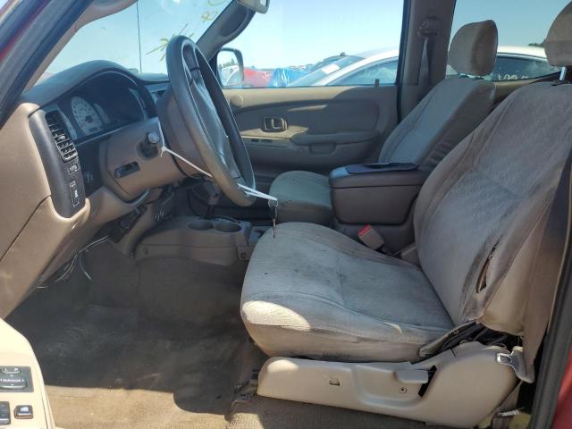 5TEGN92N62Z883599 - 2002 TOYOTA TACOMA DOUBLE CAB PRERUNNER RED photo 7