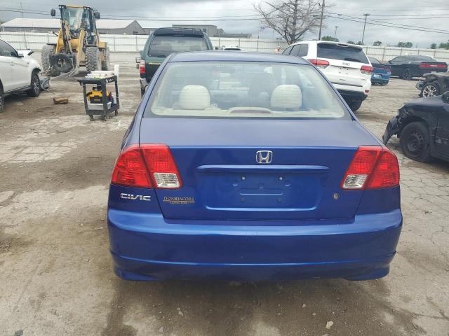 1HGES16314L004961 - 2004 HONDA CIVIC DX VP Mavi foto 6