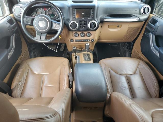 1C4HJWEG8FL725040 - 2015 JEEP WRANGLER U SAHARA შავი ფოტო 8