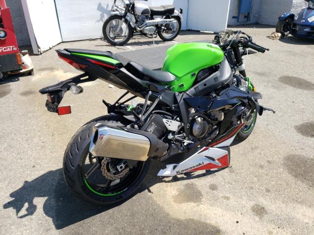 JKBZXJG12NA019003 - 2022 KAWASAKI ZX636 K GREEN photo 4