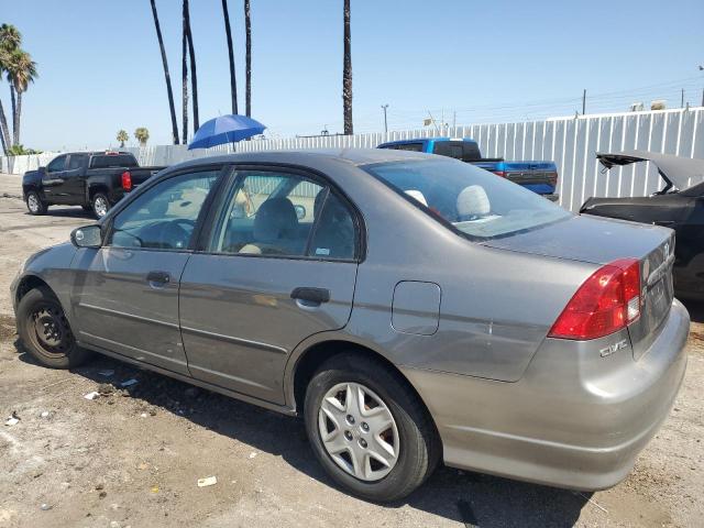2HGES16365H586036 - 2005 HONDA CIVIC DX VP GRAY photo 2