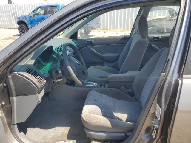 2HGES16365H586036 - 2005 HONDA CIVIC DX VP GRAY photo 7