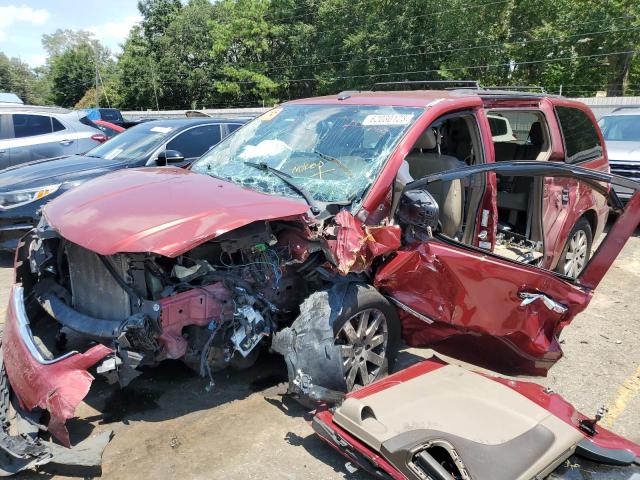 2A4RR8DG0BR649450 - 2011 CHRYSLER TOWN & COU TOURING L RED photo 1