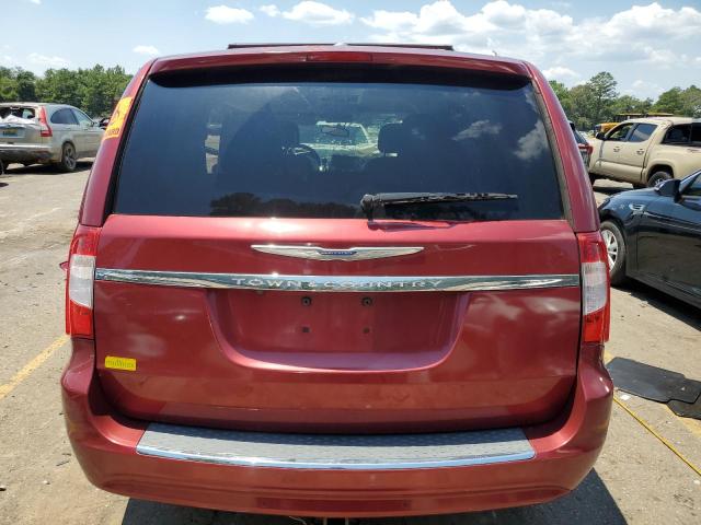 2A4RR8DG0BR649450 - 2011 CHRYSLER TOWN & COU TOURING L RED photo 6