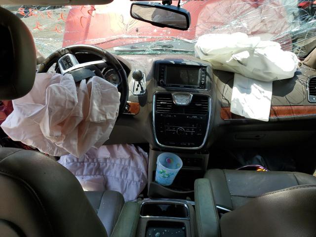 2A4RR8DG0BR649450 - 2011 CHRYSLER TOWN & COU TOURING L RED photo 8