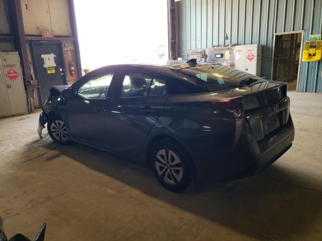 JTDKBRFUXJ3588569 - 2018 TOYOTA PRIUS GRAY photo 2