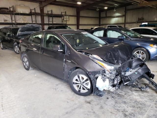 JTDKBRFUXJ3588569 - 2018 TOYOTA PRIUS GRAY photo 4