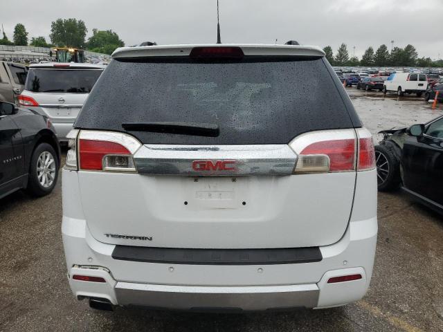 2GKALYEK1D6139642 - 2013 GMC TERRAIN DENALI WHITE photo 6