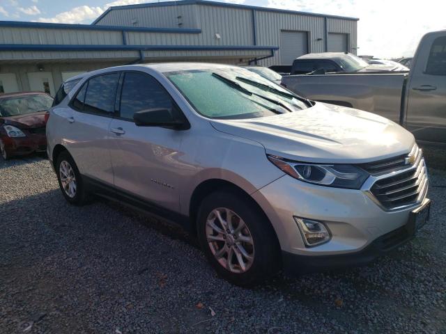 2GNAXHEV6J6133011 - 2018 CHEVROLET EQUINOX LS SILVER photo 4