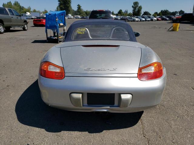 WP0CB2986YU661659 - 2000 PORSCHE BOXSTER S SILVER photo 6