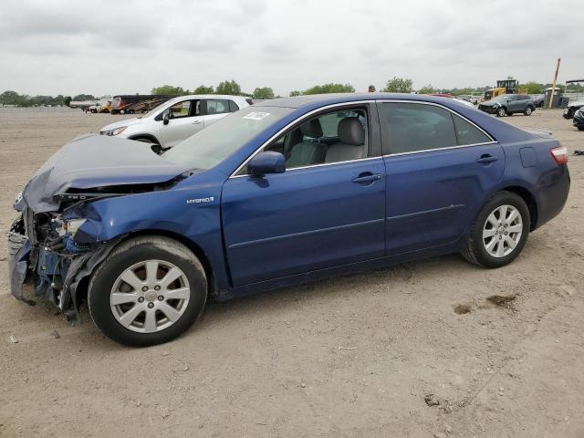 4T1BB46K29U097013 - 2009 TOYOTA CAMRY HYBRID BLUE photo 1