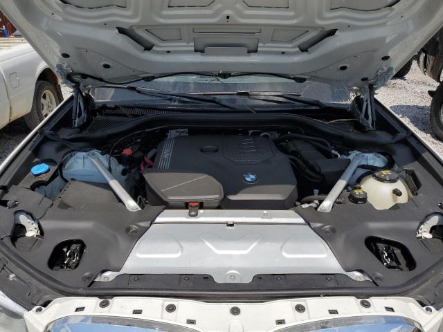 5UXTY3C06M9G66009 - 2021 BMW X3 SDRIVE30I WHITE photo 12