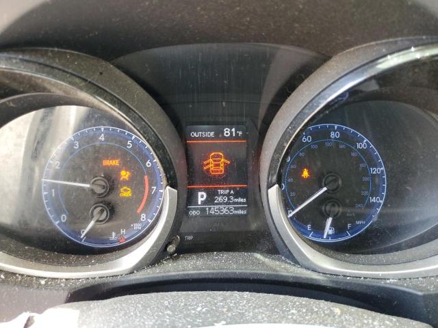 2T1BURHE2GC717775 - 2016 TOYOTA COROLLA L შავი ფოტო 9