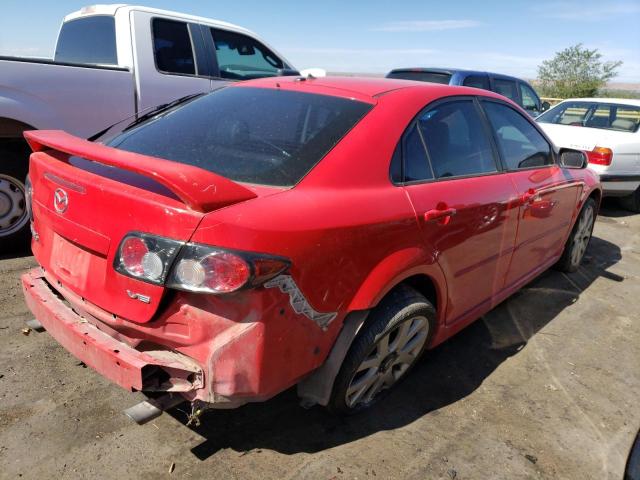 1YVHP84D565M45334 - 2006 MAZDA 6 S RED photo 3