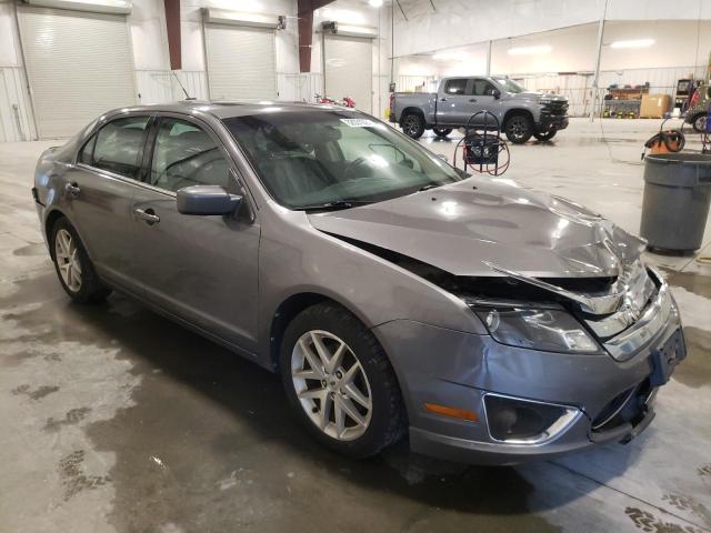 3FAHP0JG0BR344835 - 2011 FORD FUSION SEL GRAY photo 4