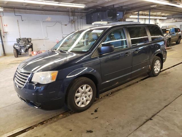 2A8HR44H48R781549 - 2008 CHRYSLER TOWN & COU LX BLUE photo 1