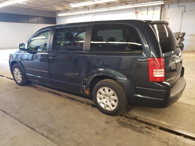 2A8HR44H48R781549 - 2008 CHRYSLER TOWN & COU LX BLUE photo 2