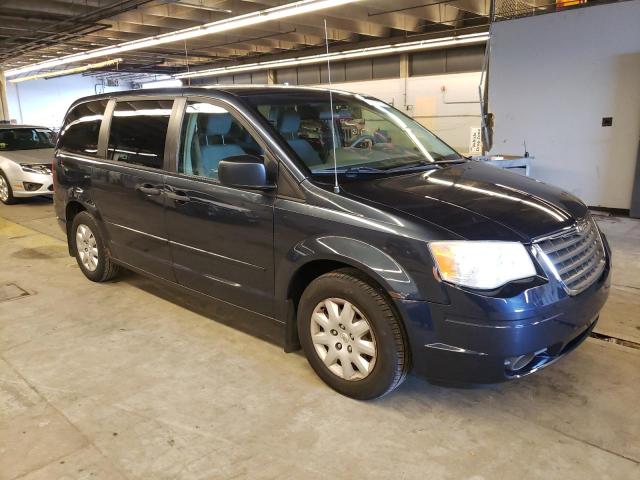 2A8HR44H48R781549 - 2008 CHRYSLER TOWN & COU LX BLUE photo 4