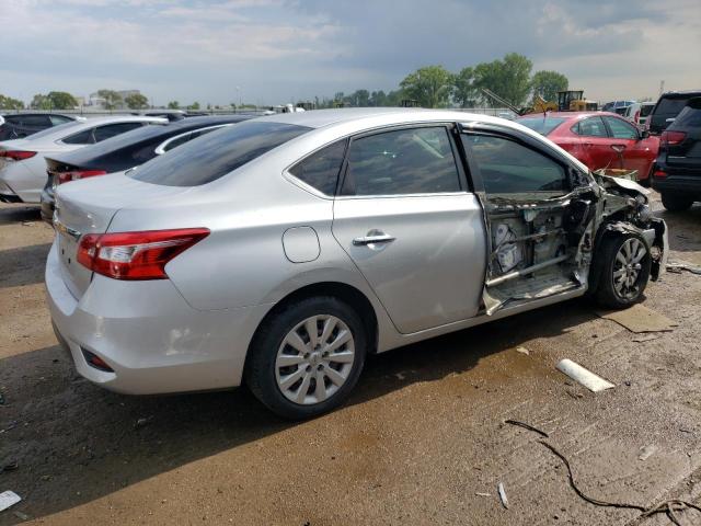 3N1AB7AP4JY331645 - 2018 NISSAN SENTRA S SILVER photo 3