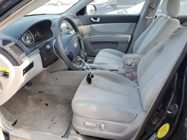 5NPET46C58H360952 - 2008 HYUNDAI SONATA GLS BLUE photo 7