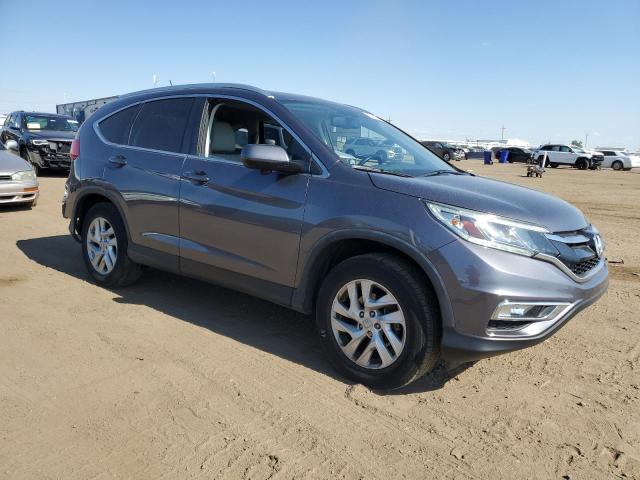 2HKRM4H78FH685414 - 2015 HONDA CR-V EXL GRAY photo 4