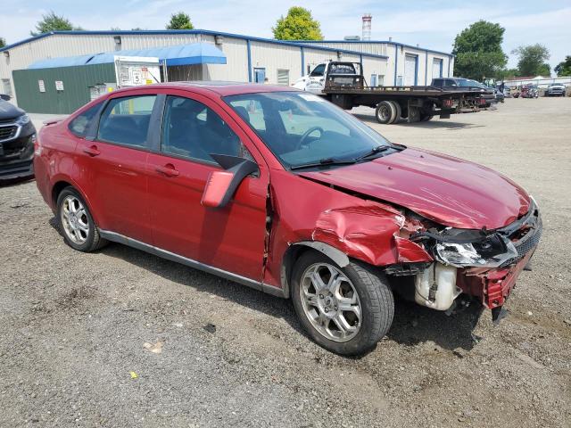 1FAHP36N89W266451 - 2009 FORD FOCUS SES RED photo 4