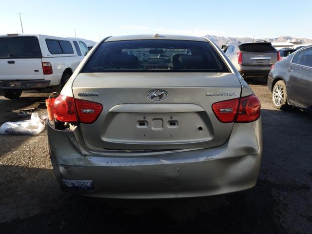 KMHDU46D08U532453 - 2008 HYUNDAI ELANTRA GLS BEIGE photo 6