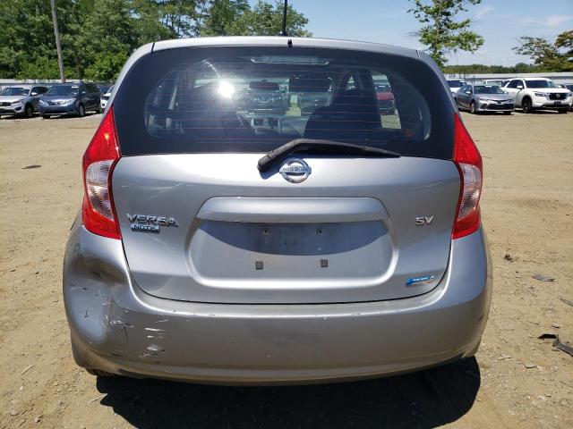 3N1CE2CP6EL421589 - 2014 NISSAN VERSA NOTE S SILVER photo 6