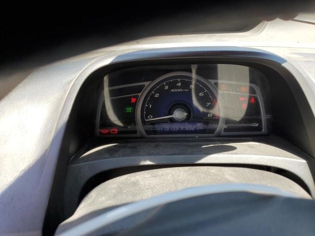 2HGFG1A68AH508102 - 2010 HONDA CIVIC LX BLACK photo 9